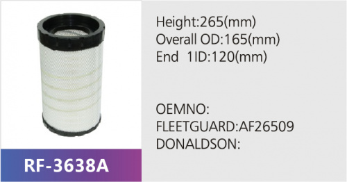 Фильтр воздушный RF-3638AB (1/)