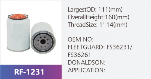 Фильтр топливный FS36231